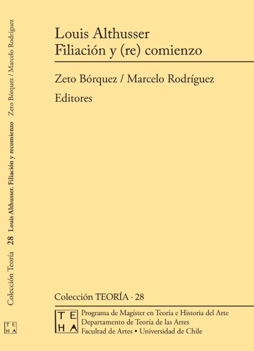 Althusser filiación y re comienzo