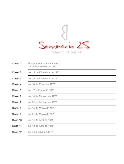 Lacan Seminario 25