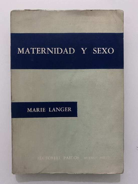 Langer Marie Maternidad y sexo